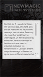 Mobile Screenshot of newmagic.at